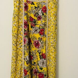 Floral Yellow dress